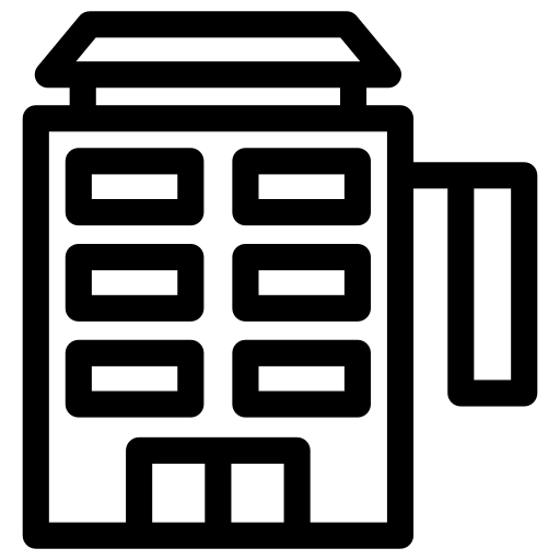 Gebäude als Symbol für Firmenfeier und Veranstaltung